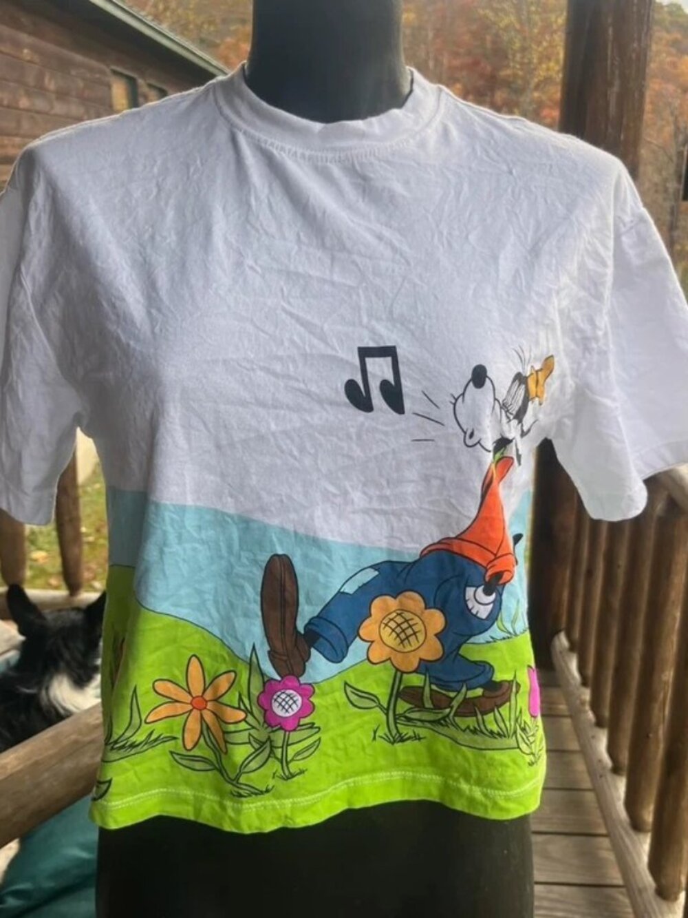 Goofy and Mickey shirt size XS